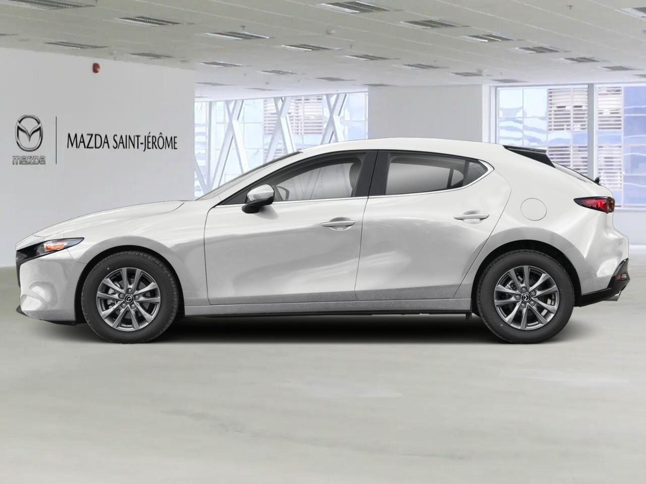 2026 MAZDA MAZDA3 SPORT GS GS TI i-ACTIV BA White Saint-Jérôme - photo #1