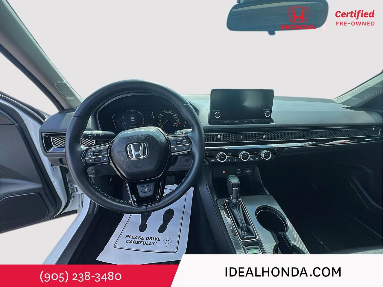 2023 Honda Civic Sedan White Mississauga - photo #16