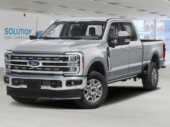 Ford Super Duty F-250 SRW LARIAT cabine 6 places 4RM caisse de 8 pi 2027 Argent emblématique