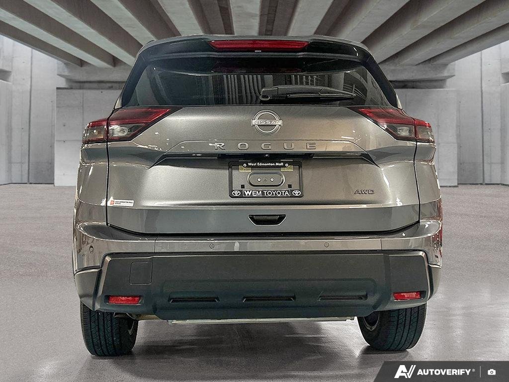 2025 Nissan Rogue 264052 | AWD SV Moonroof Grey Edmonton - photo #4