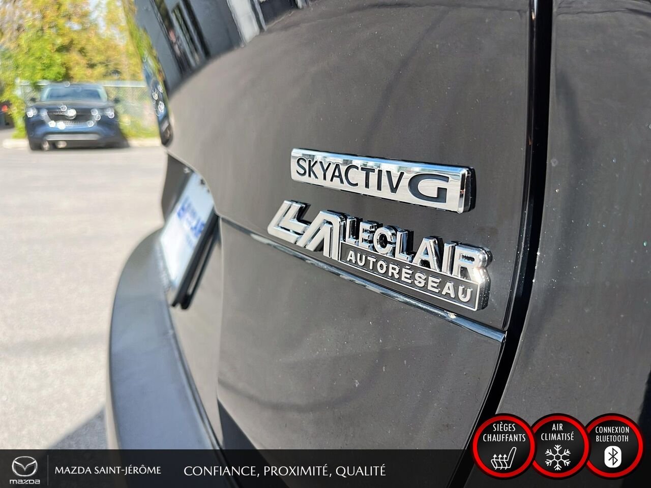 2023 Mazda CX-30 GT | CUIR | TOIT OUVRANT | NAVIGATION | AWD | CAMÉRA 360 Black Saint-Jérôme - photo #8