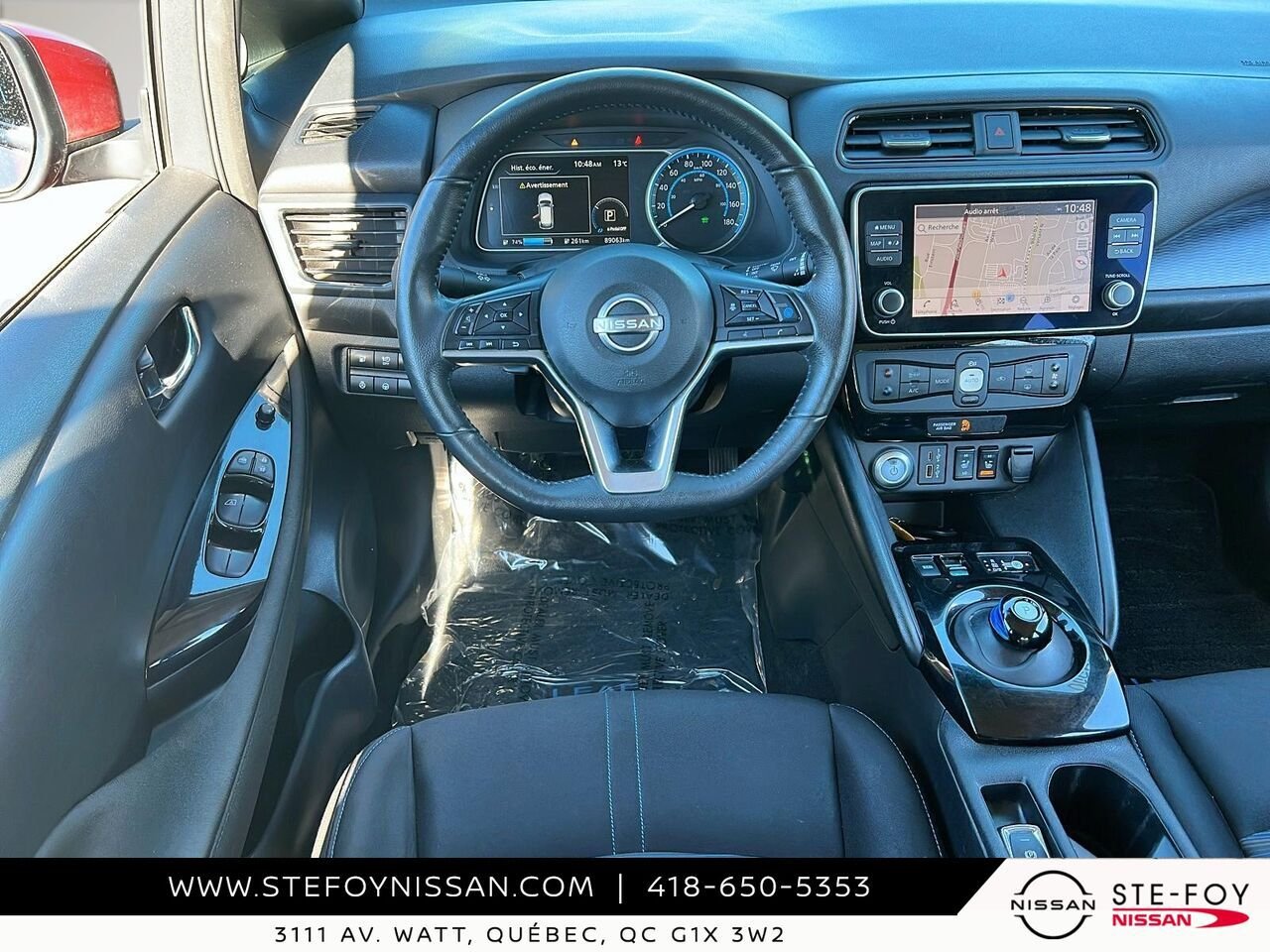 Nissan LEAF SV PLUS 2023 Rouge Ste-Foy - photo #13
