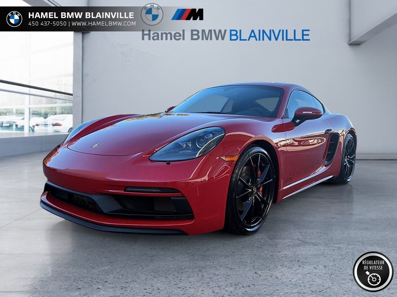 Red 2019 Porsche 718 Cayman Coupe Rear-Wheel Drive Manual