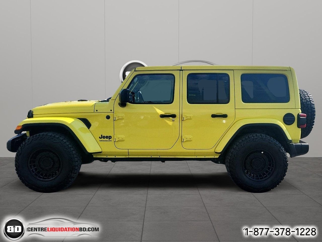2023 Jeep Wrangler Sahara Altitude | A8695 Yellow Granby - photo #8