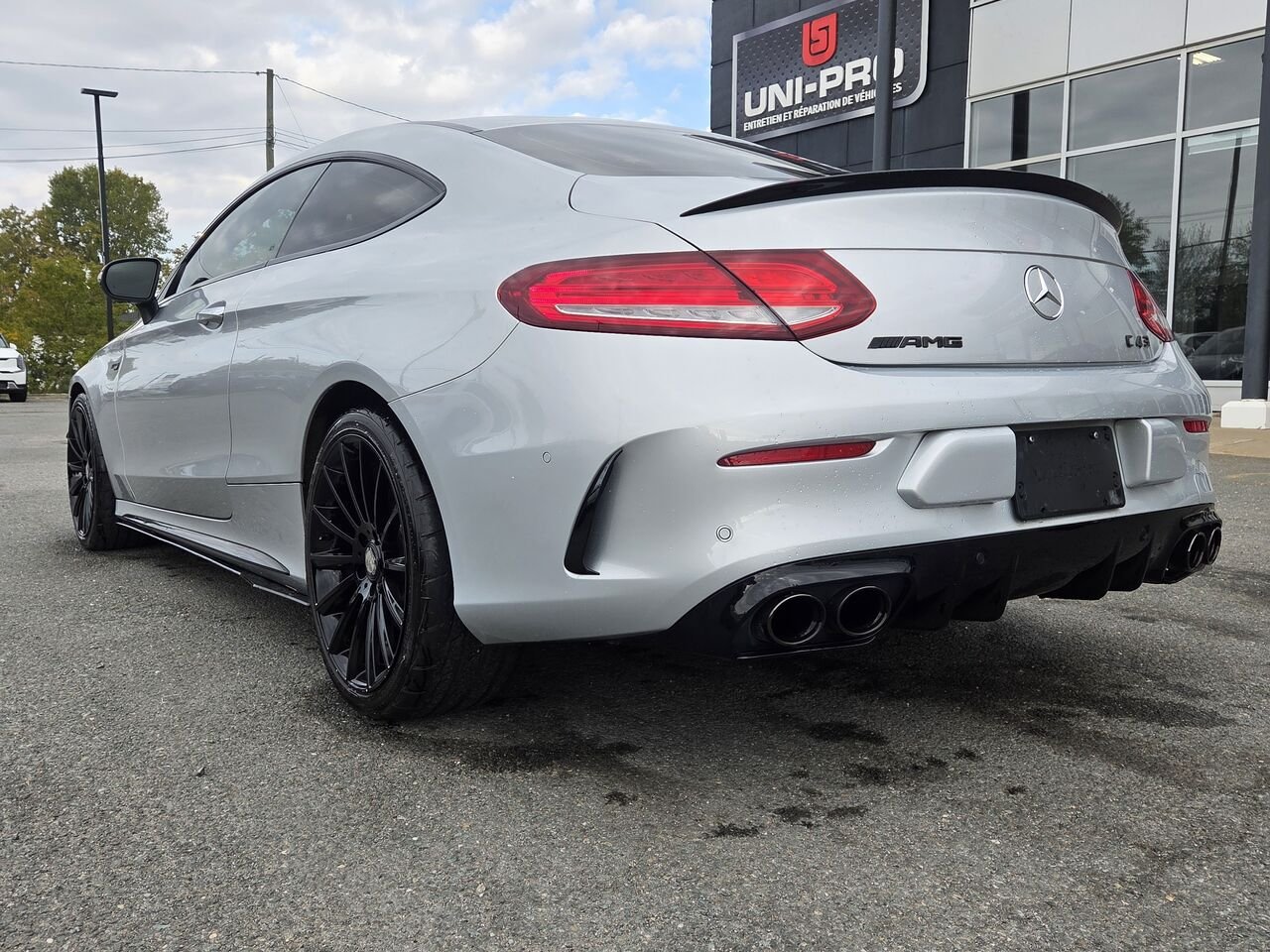 Mercedes-Benz C43 AMG Coupé 2018 Argent Granby - photo #4