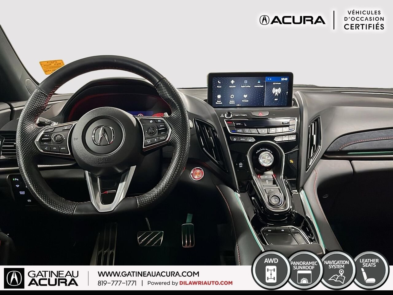 Acura RDX A-Spec SH-AWD 2023 Blanc Gatineau - photo #2