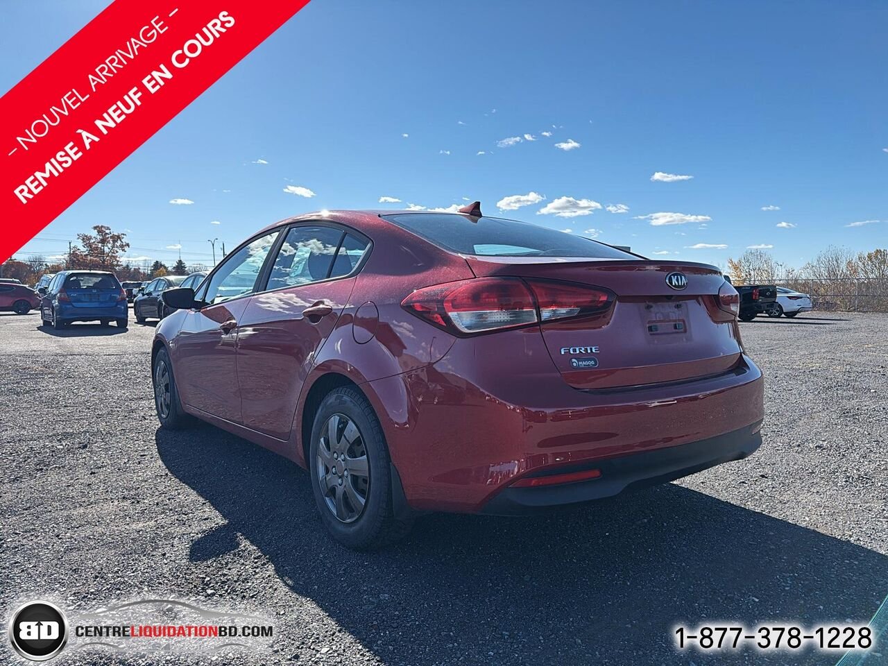 2018 Kia Forte LX+ BA | BD0469 Red Granby - photo #9
