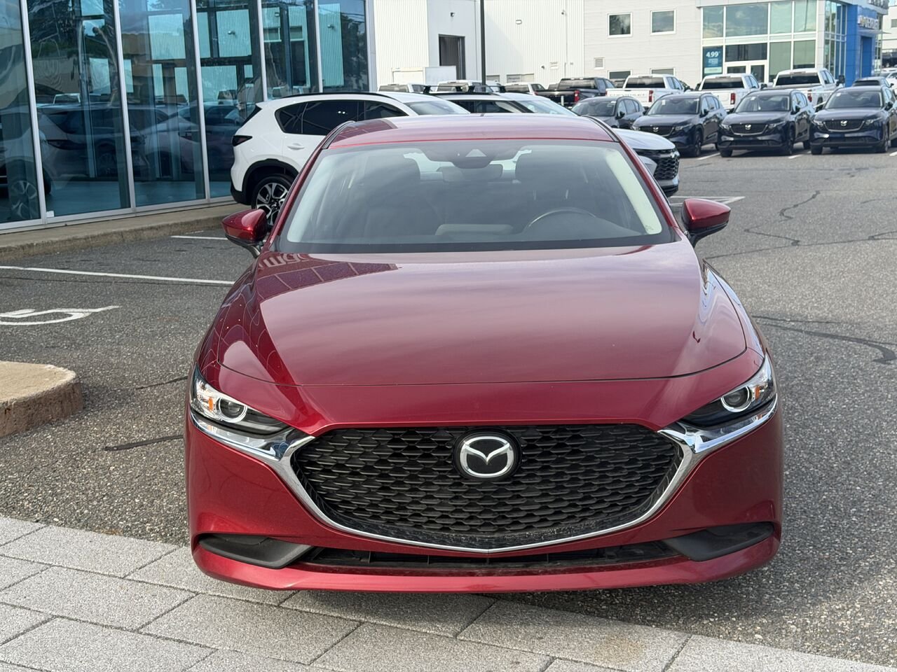 2019 Mazda Mazda3 Red Ste-Marie - photo #2