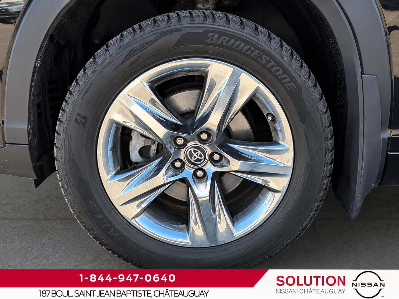 Toyota Highlander Limited TI 2019 Noir Châteauguay - photo #9