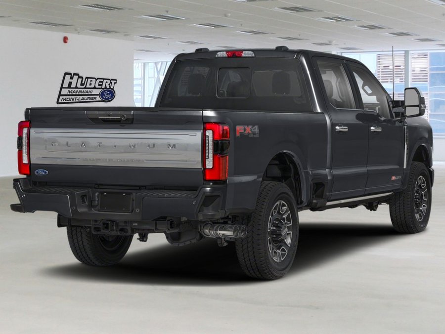 Ford Super Duty F-250 SRW Platinum cabine 6 places 4RM caisse de 6,75 pi 2027 Noir agate métallisé