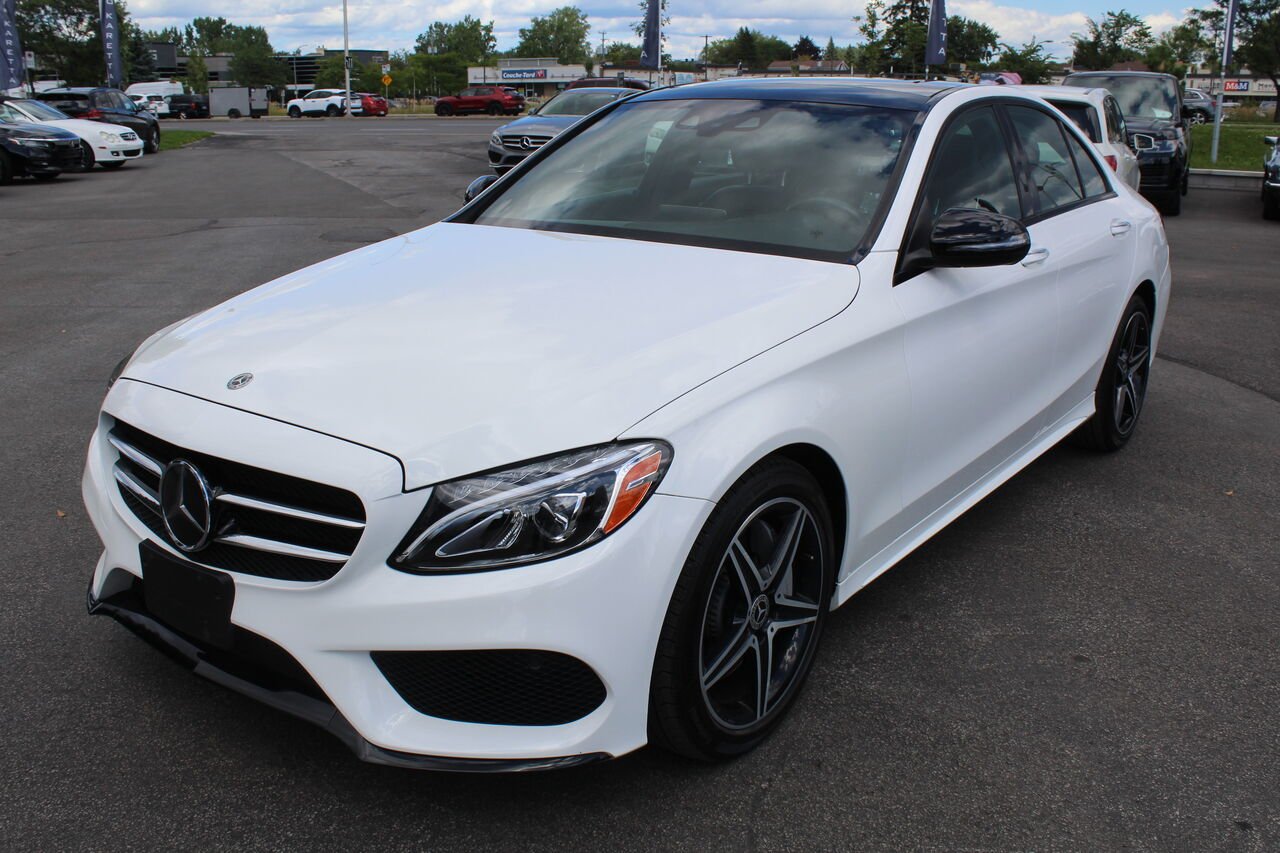 Mercedes-Benz Classe-C VIN: 55SWF4KB3JU264149 2018 Blanc Sainte-Rose - photo #1