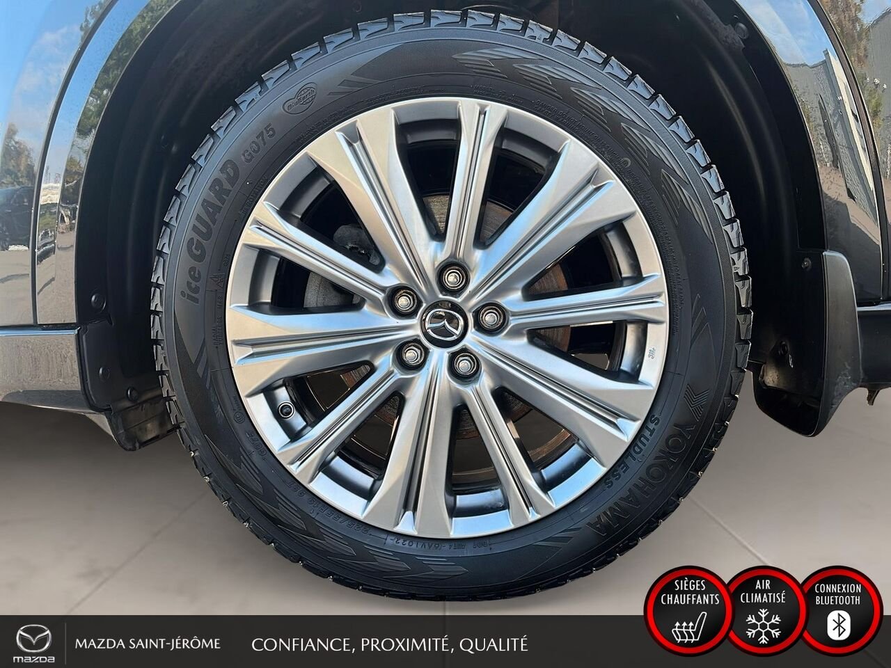 2022 Mazda CX-5 Signature | AWD | TOIT OUVRANT | CUIR NAPPA | NAVIGATION | TÊTE HAUTE Black Saint-Jérôme - photo #11