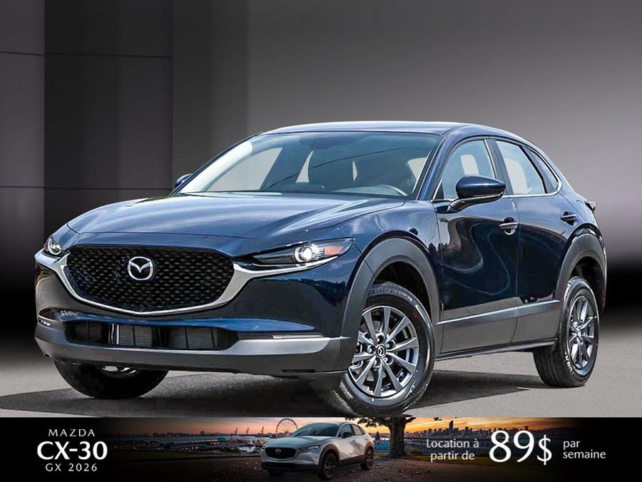 2026 Mazda CX-30 GX Deep Crystal Blue Mica