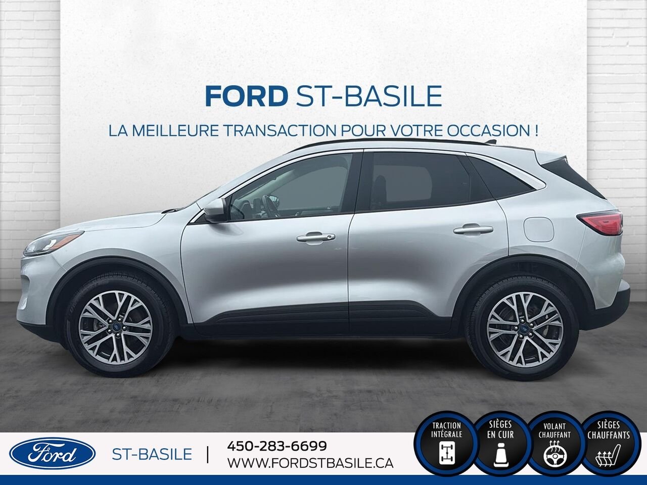 Ford Escape 2020 Argent Saint-Basile-le-Grand - photo #2