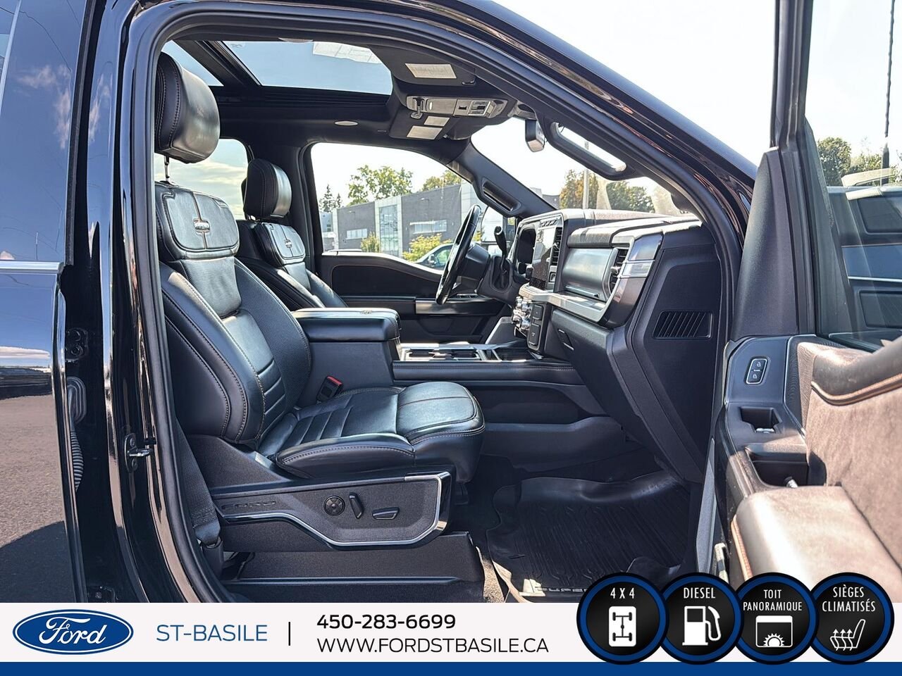 2024 Ford Super Duty F-250 SRW Black Saint-Basile-le-Grand - photo #12