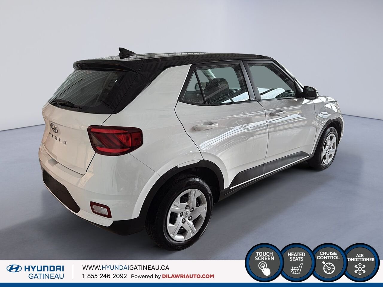 Hyundai Venue 2021 Blanc Gatineau - photo #3