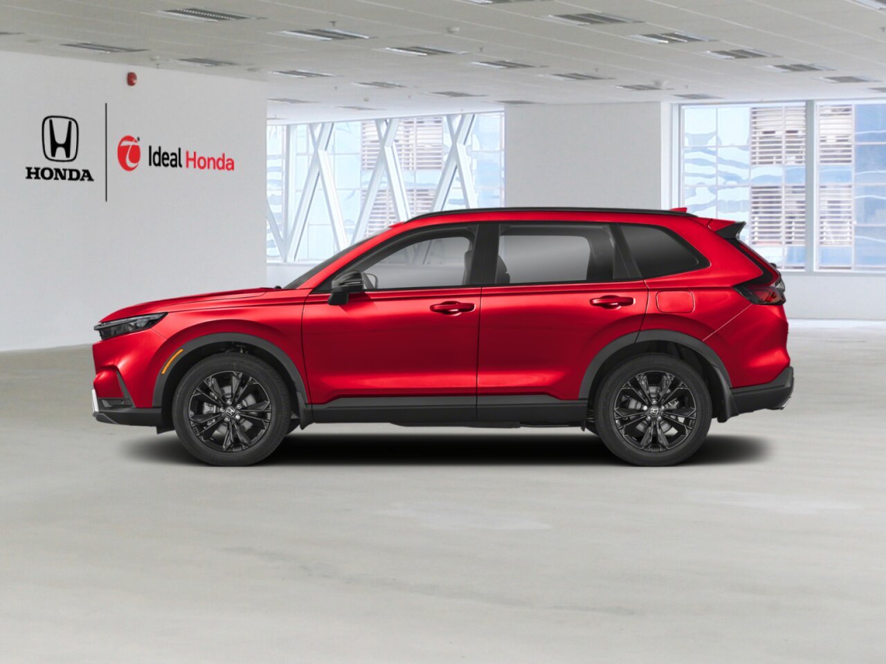 2027 HONDA CR-V Hybrid Radiant Red Metallic Mississauga - photo #2
