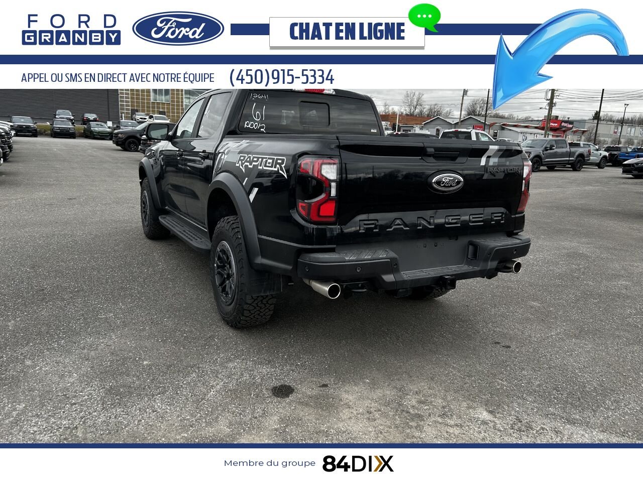 Ford RANGER 2024 Noir Granby - photo #33