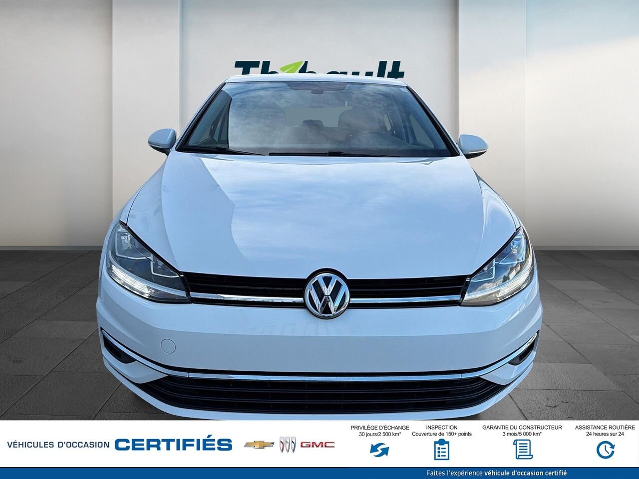 Volkswagen Golf Comfortline 5 portes avec boîte manuelle 2021 Blanc Montmagny - photo #1