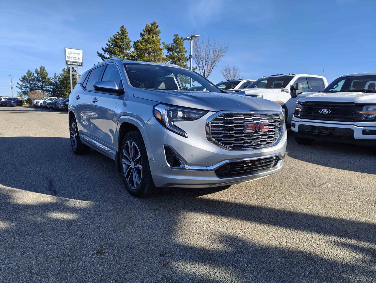 2018 GMC Terrain AWD 4dr Denali Grey Sherwood Park - photo #2