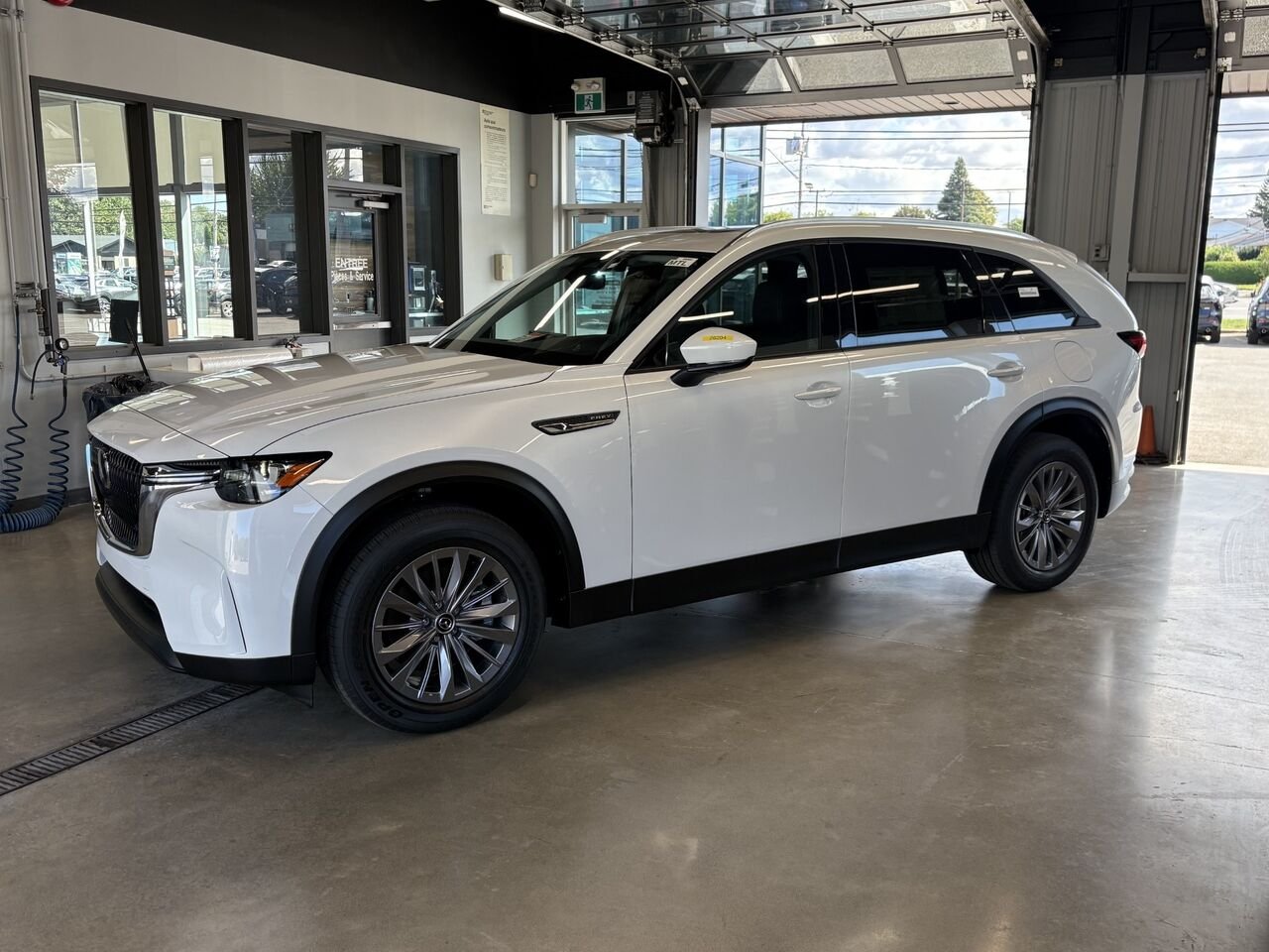 2026 MAZDA CX-90 PHEV GS-L TI Rhodium White Metallic Châteauguay - photo #1
