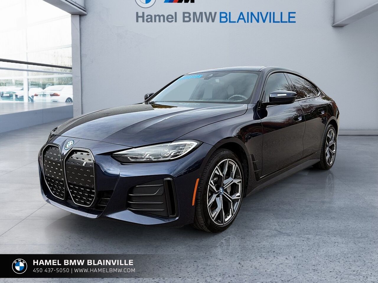 Blue 2024 BMW i4 Sedan Rear-Wheel Drive Automatic