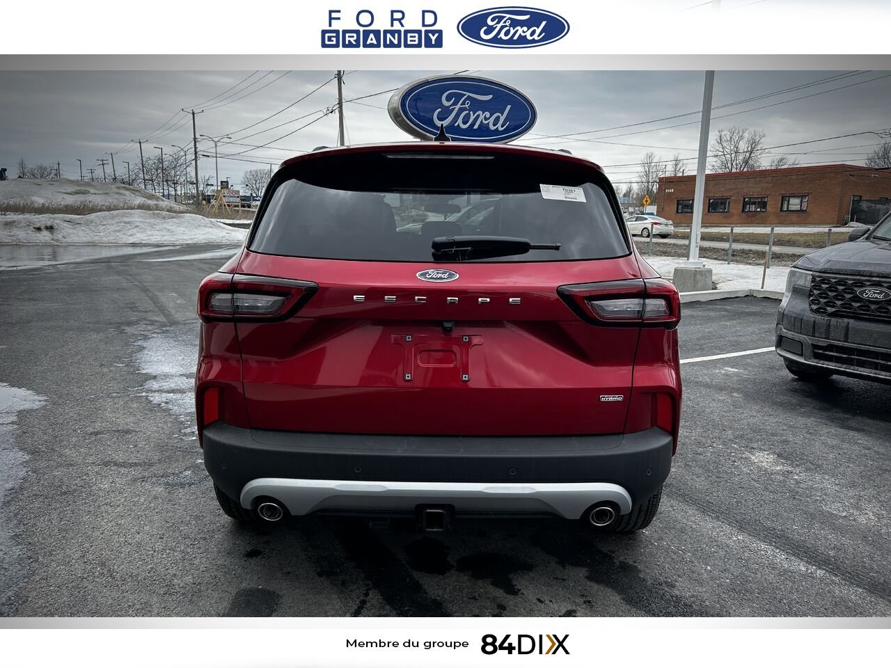 2025 Ford Escape Rapid Red Metallic Tinted Clearcoat Granby - photo #3