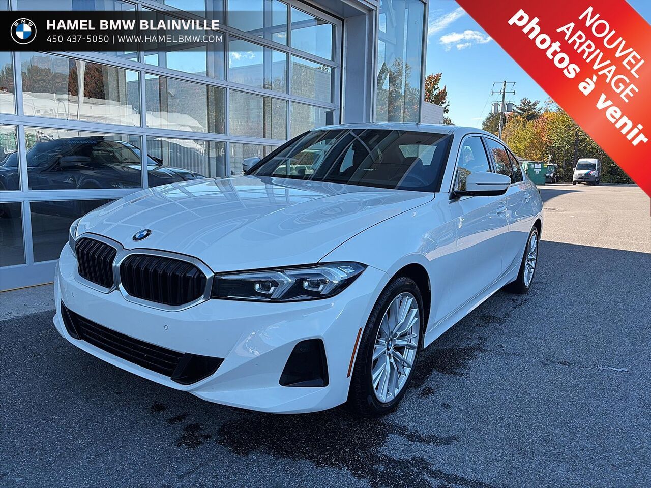 White 2023 BMW 3 Series Sedan All-Wheel Drive Automatic