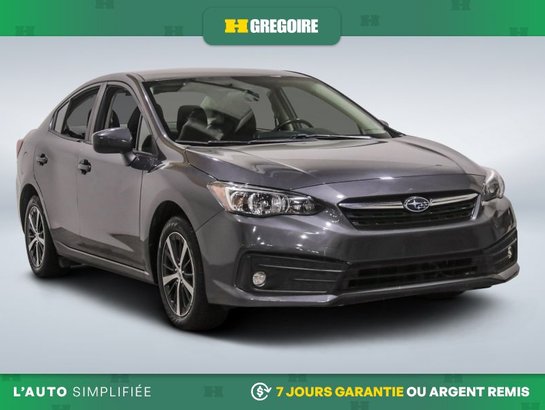 2021 Subaru Impreza Touring AWD MANUEL A/C GR ELECT MAGS CAM RECUL BL Grey