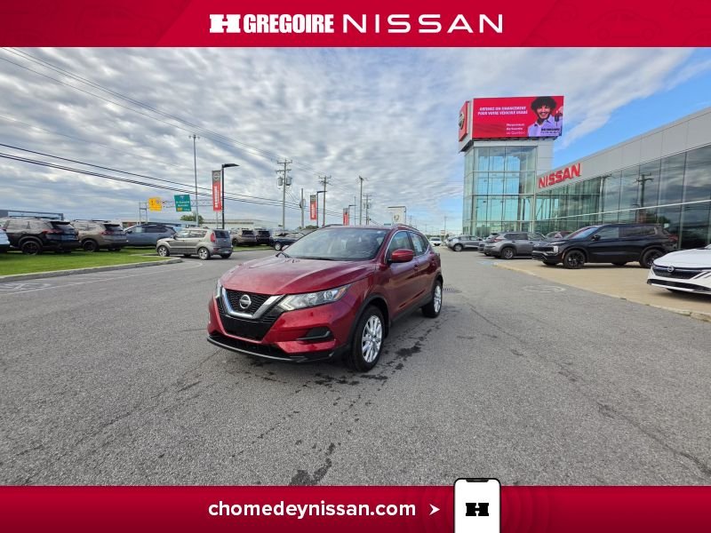 2022 Nissan Qashqai SV Toit AWD Mag Caméra Carplay à partir 2.99% Red