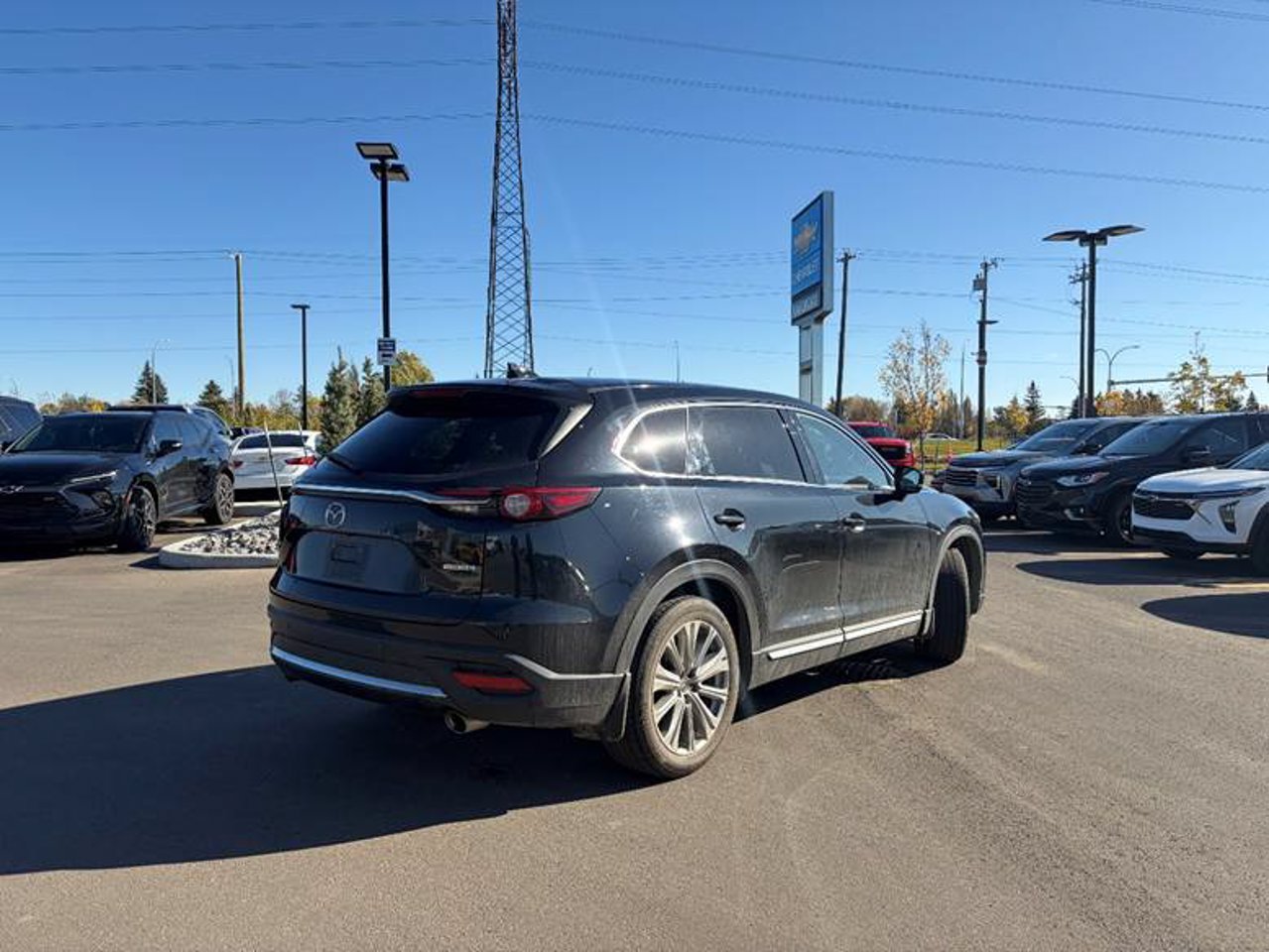 2022 Mazda CX-9 Signature AWD Black Sherwood Park - photo #4