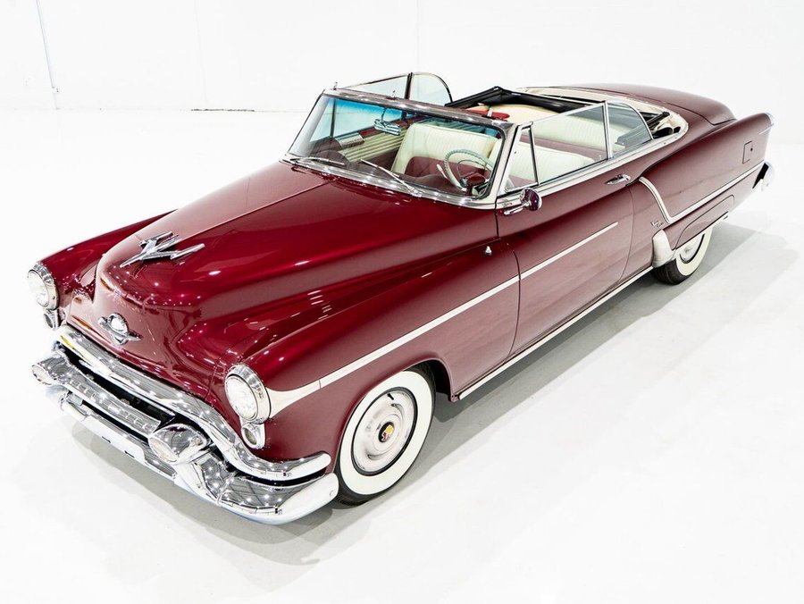 Oldsmobile 98 1953 1953 Rouge