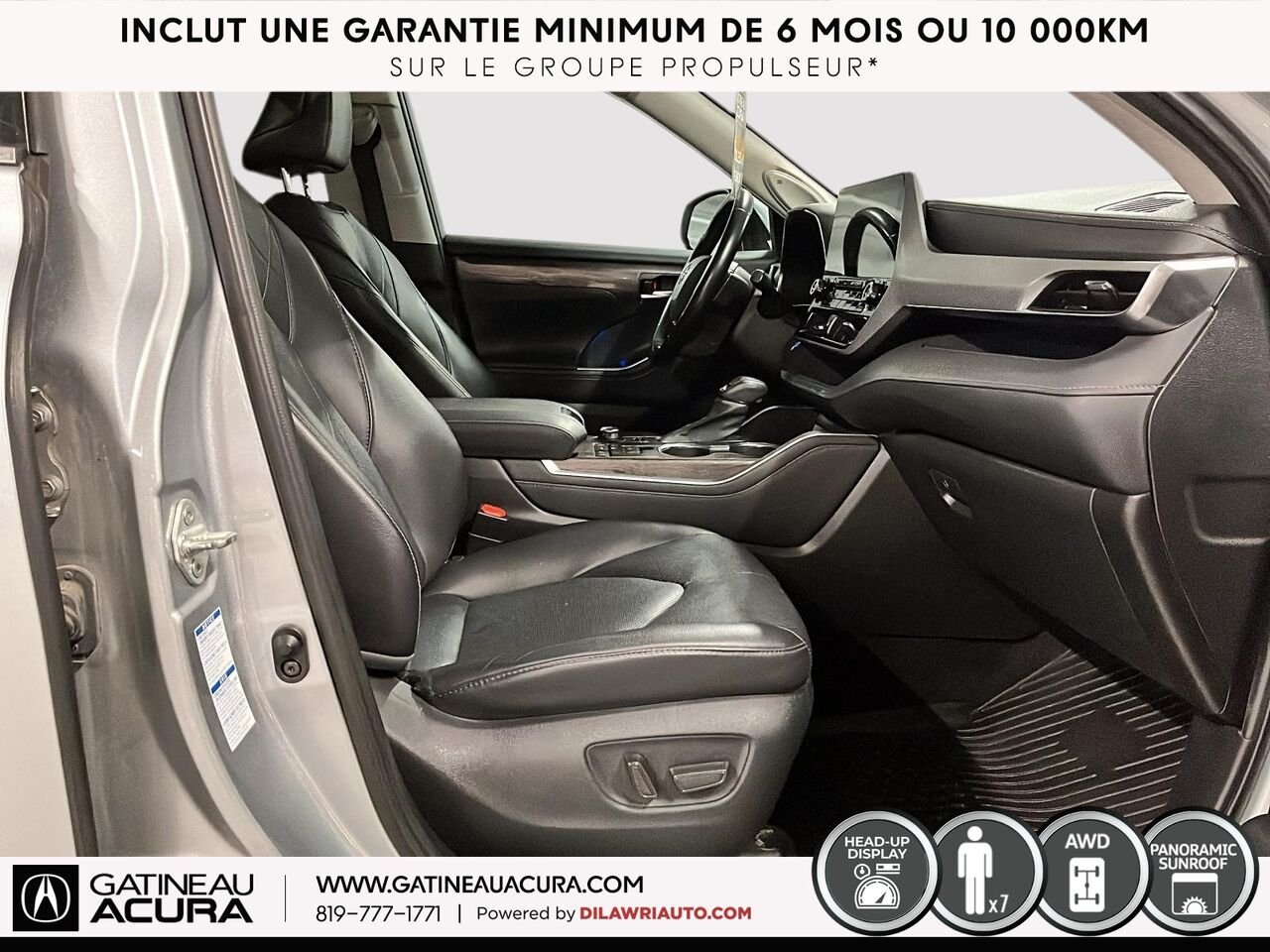 Toyota Highlander Platinum AWD 2021 Argent Gatineau - photo #21