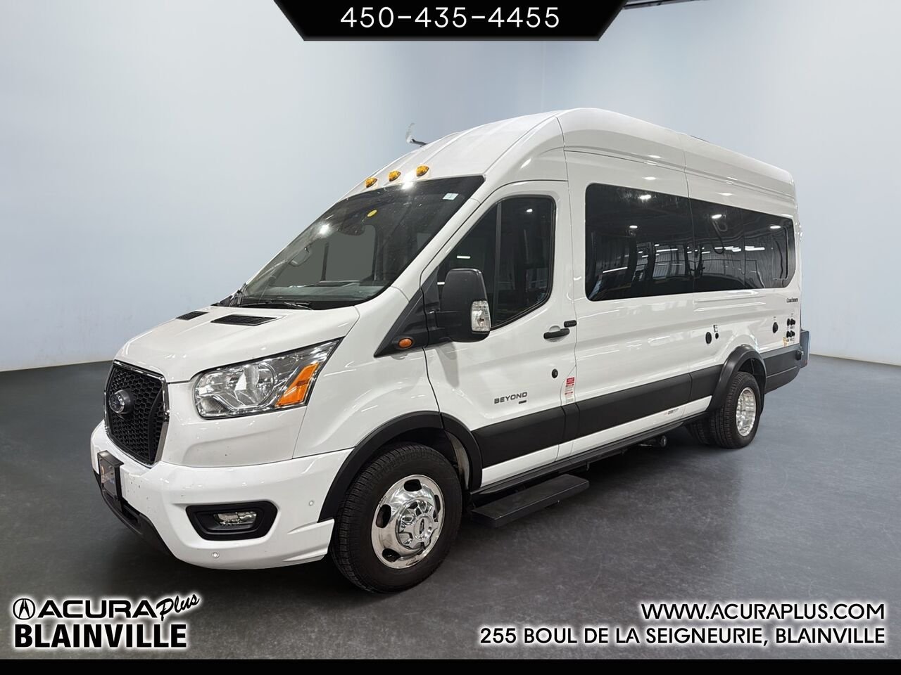 2021 Ford Transit fourgon utilitaire White Blainville - photo #0