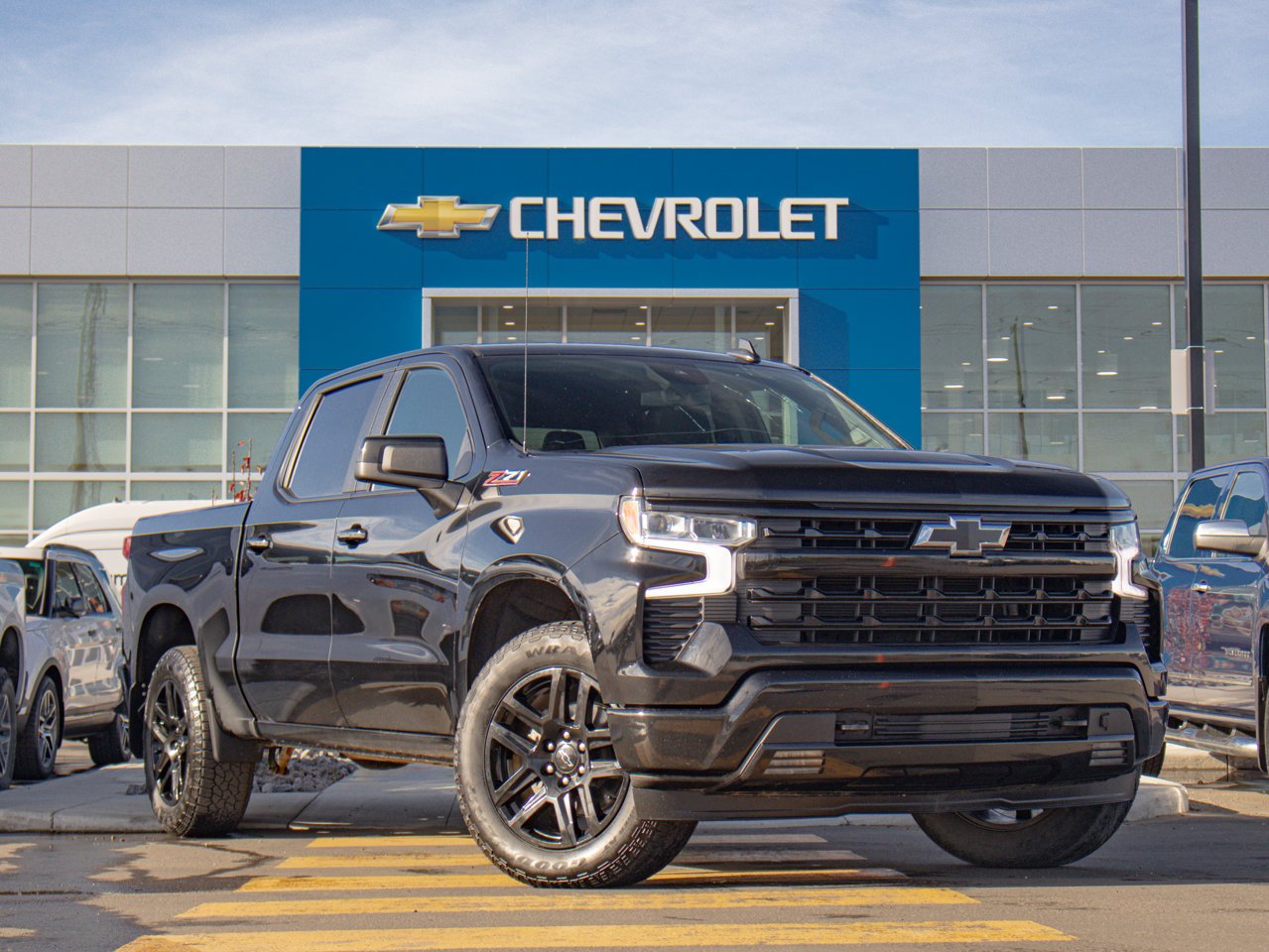 2025 Chevrolet Silverado 1500 4WD Crew Cab 147 RST Black Sherwood Park - photo #13