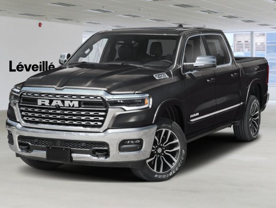RAM 1500 Limited cabine d'équipe 4x4 caisse de 5 pi 7 po 2026 Couche nacrée cristal noir étincelant
