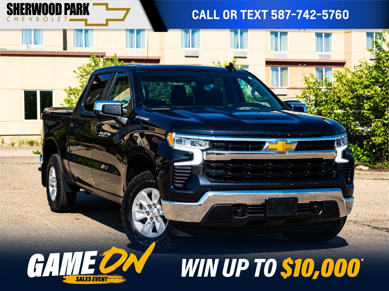 2023 Chevrolet Silverado 1500 4WD Crew Cab 147 LT Black Sherwood Park - photo #0