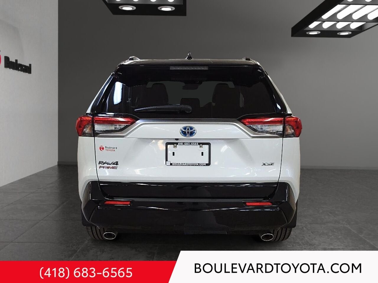 2023 Toyota RAV4 Prime 100244A-73 | XSE, AWD White Québec - photo #4