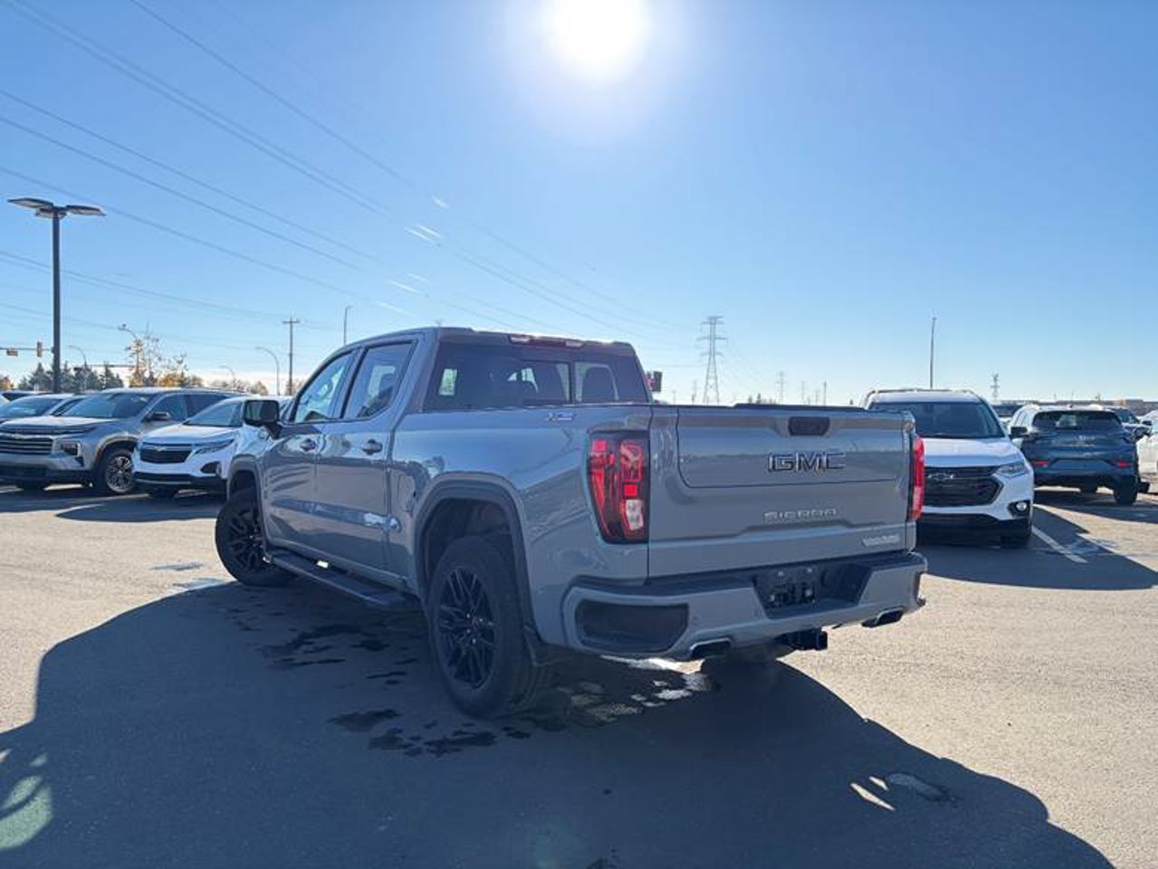 2024 GMC Sierra 1500 4WD Crew Cab 147 Elevation Grey Sherwood Park - photo #3