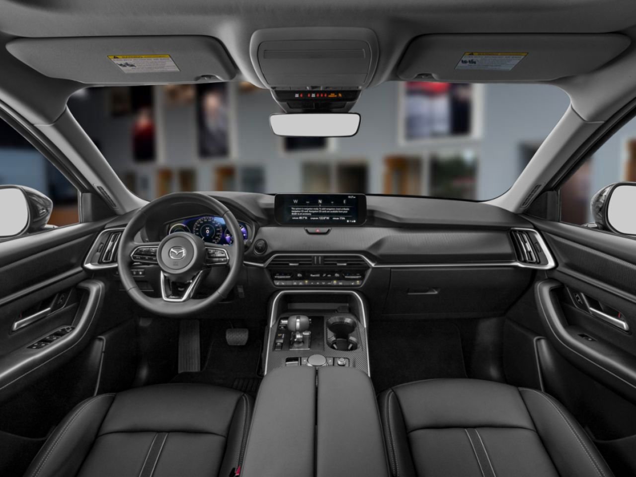MAZDA CX-90 hybride rechargeable 2026 Noir de jais mica Notre-Dame-des-Prairies - photo #12