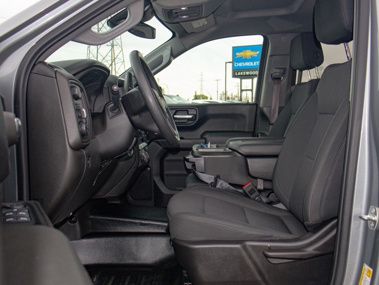 2023 Chevrolet Silverado 1500 4WD Crew Cab 147 Work Truck Grey Sherwood Park - photo #15