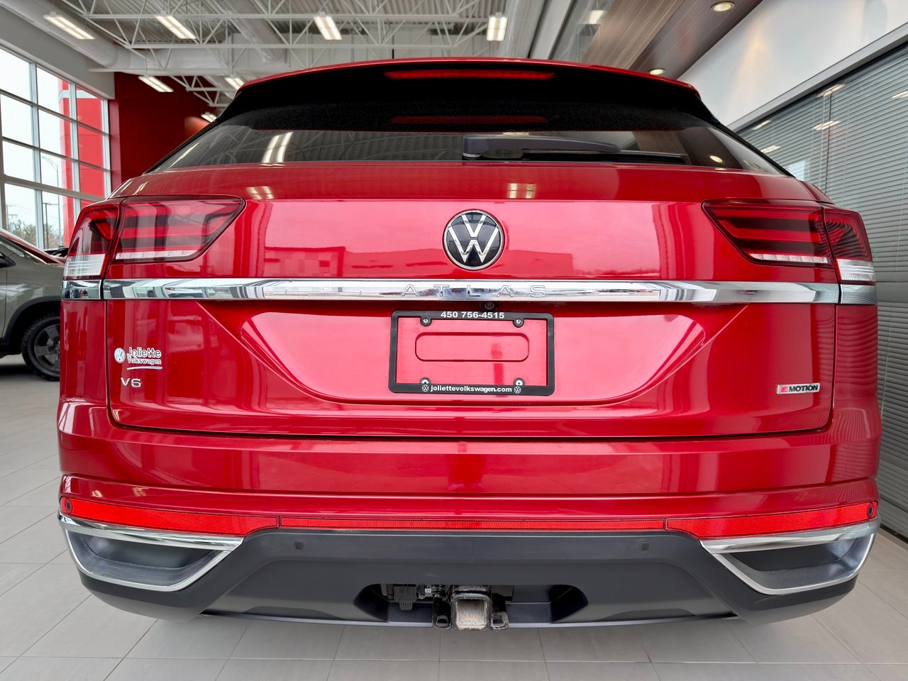 2021 Volkswagen Atlas Cross Sport Red Notre-Dame-des-Prairies - photo #10