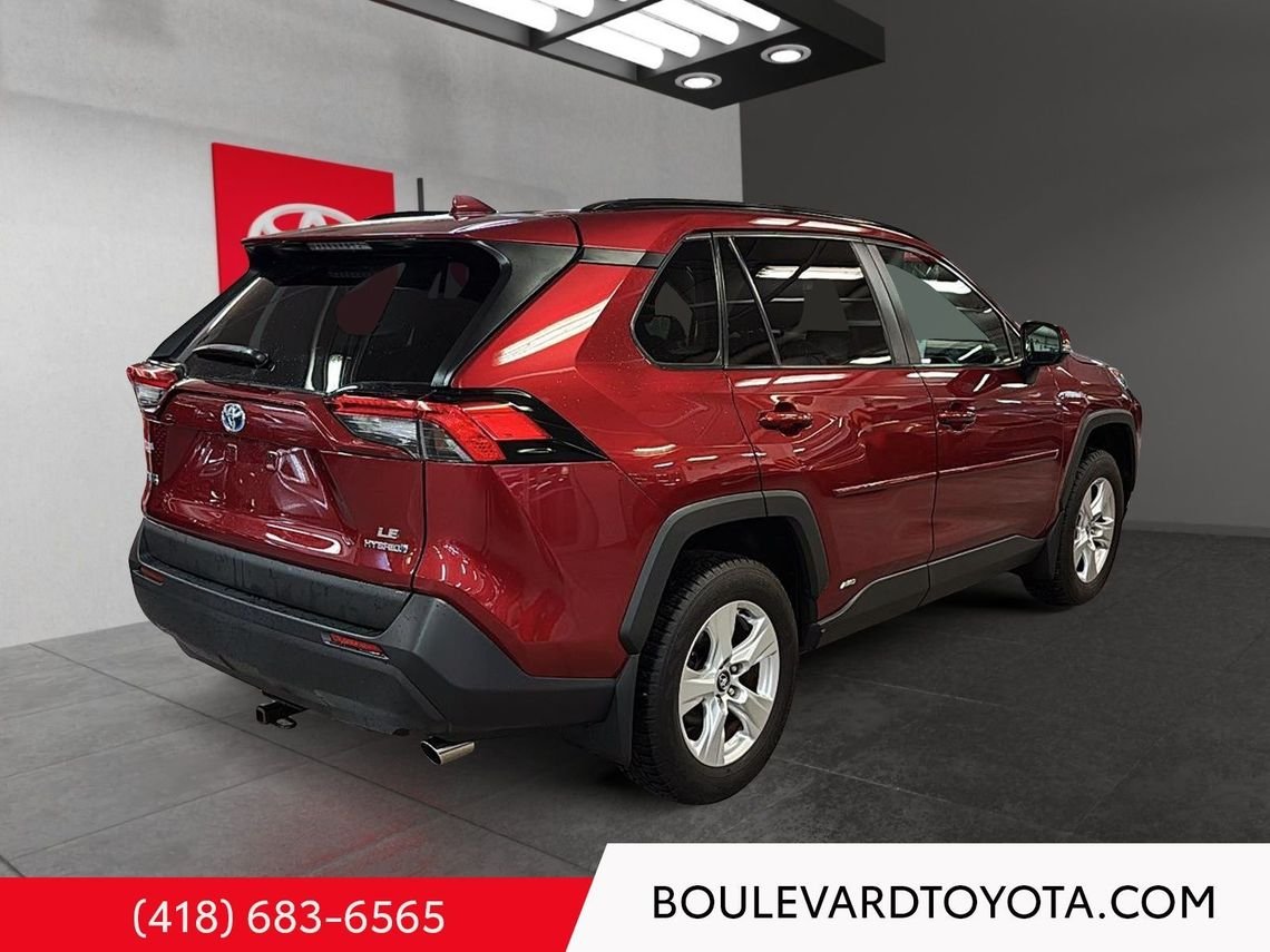 Toyota RAV4 99441A-43 | LE Hybride 2020 Rouge Québec - photo #8