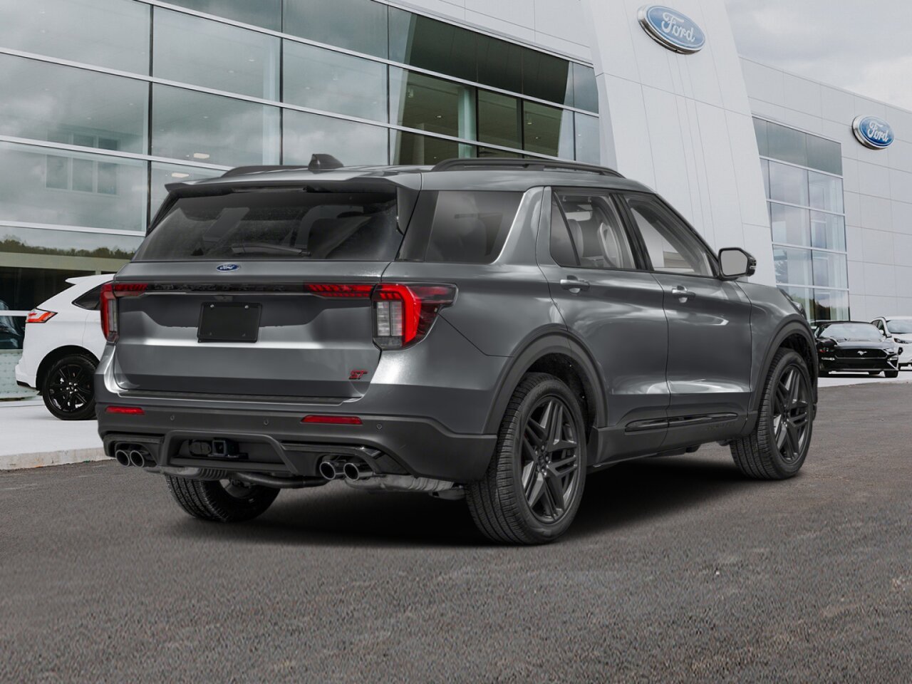 2026 Ford Explorer Carbonized Grey Metallic Saint-Eustache - photo #1