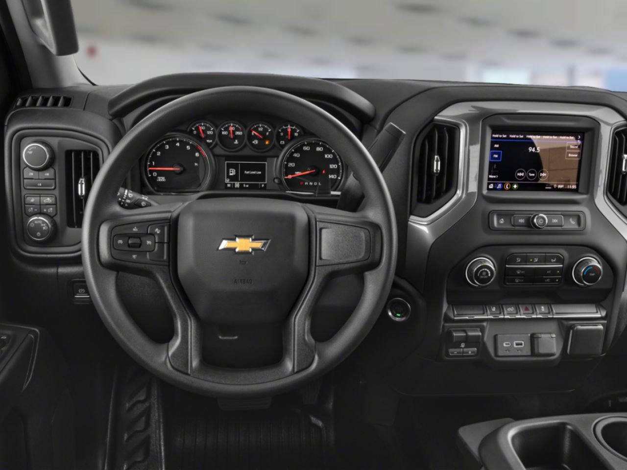 2026 Chevrolet Silverado 2500HD Custom cabine multiplace 4RM 172 po Black Thetford Mines - photo #4
