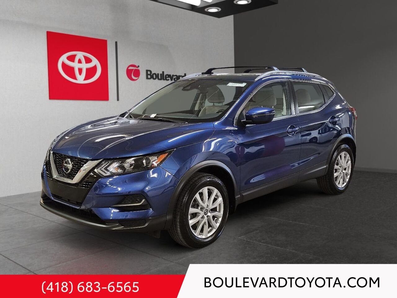 Nissan QASHQAI 100578A-54 | SV, AWD 2022 Bleu Québec - photo #0