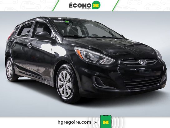 2016 Hyundai Accent GL AUTO GR ÉLEC A/C BLUETOOTH Black