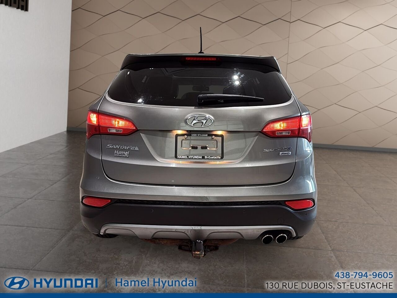 2016 Hyundai Santa Fe Sport Silver Saint-Eustache - photo #3