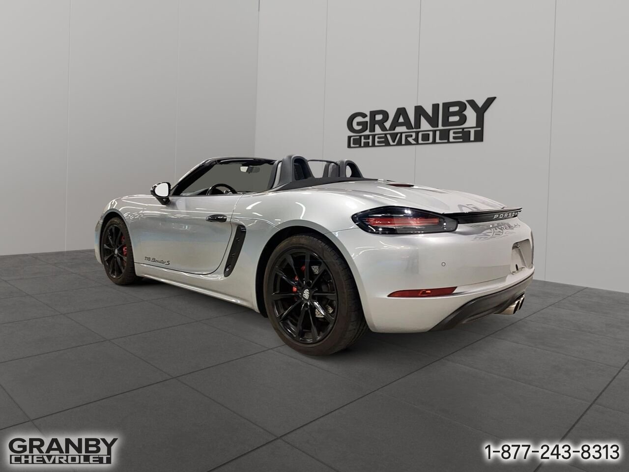 Porsche 718 Boxster S roadster | 27-0212C 2018 Gris Granby - photo #6