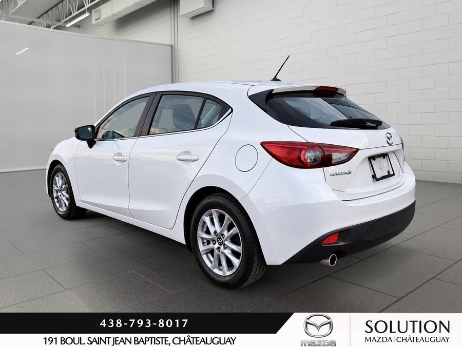 2016 Mazda 3 SPORT GS White